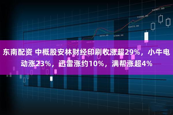 东南配资 中概股安林财经印刷收涨超29%，小牛电动涨23%，迅雷涨约10%，满帮涨超4%